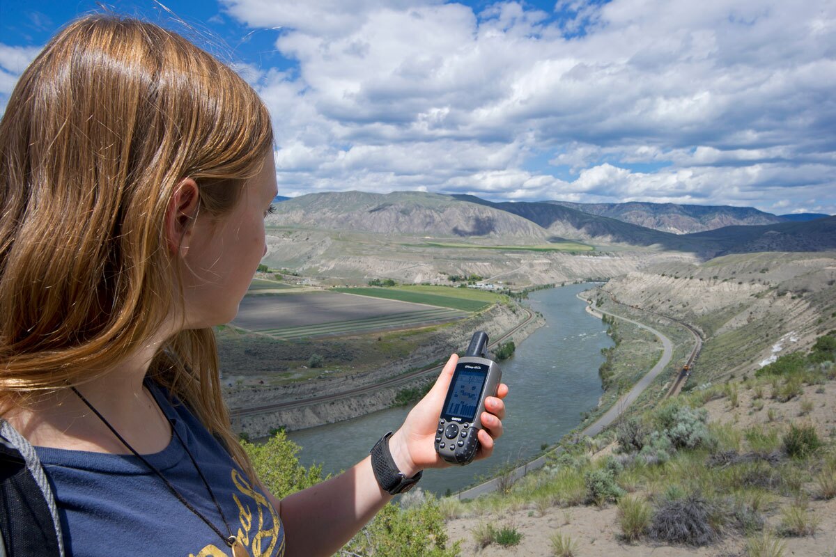 Ashcroft Geocaching. Photo: Kelly Funk