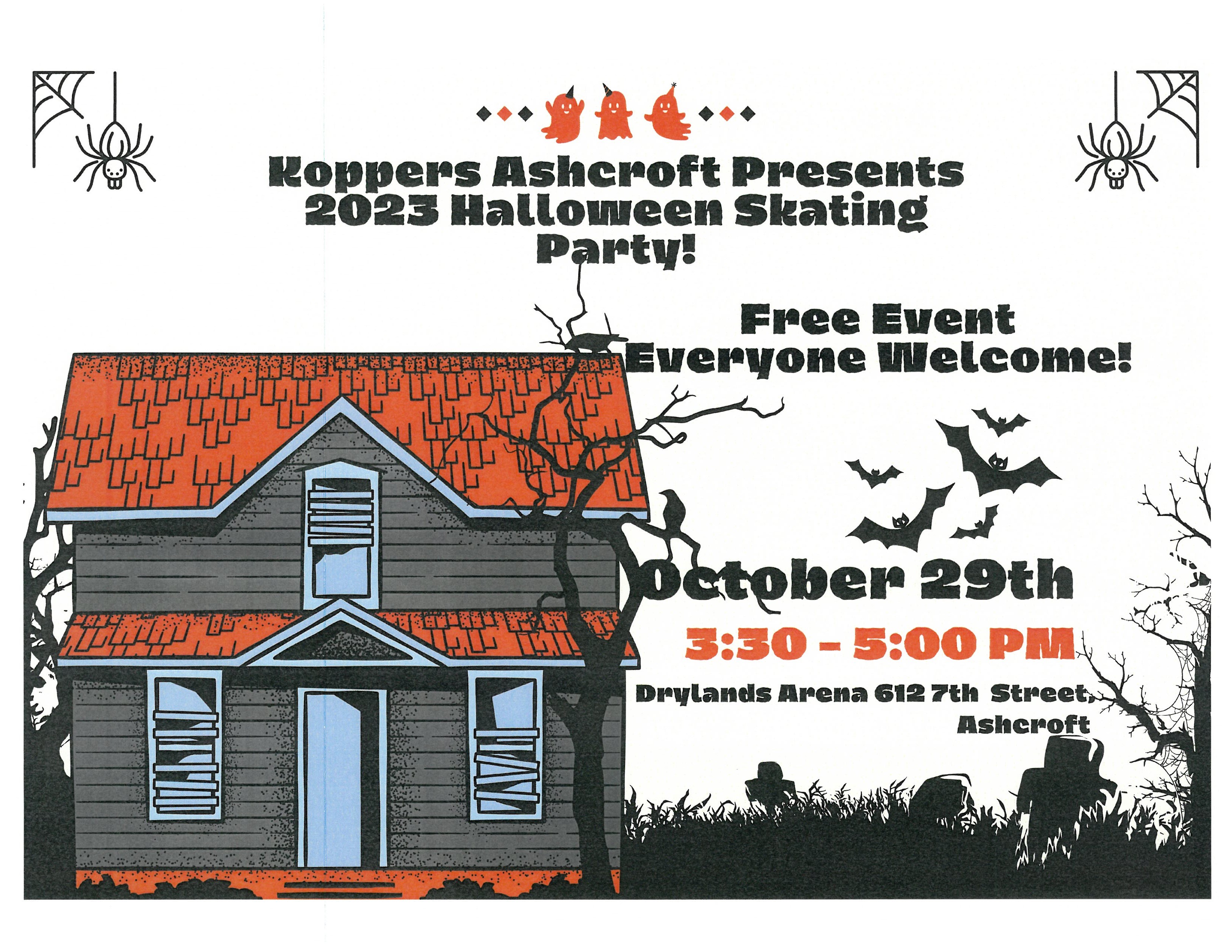 Koppers Ashcroft Presents 2023 Halloween Skating Party