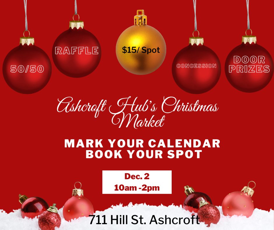 Ashcroft HUB's Christmas Market