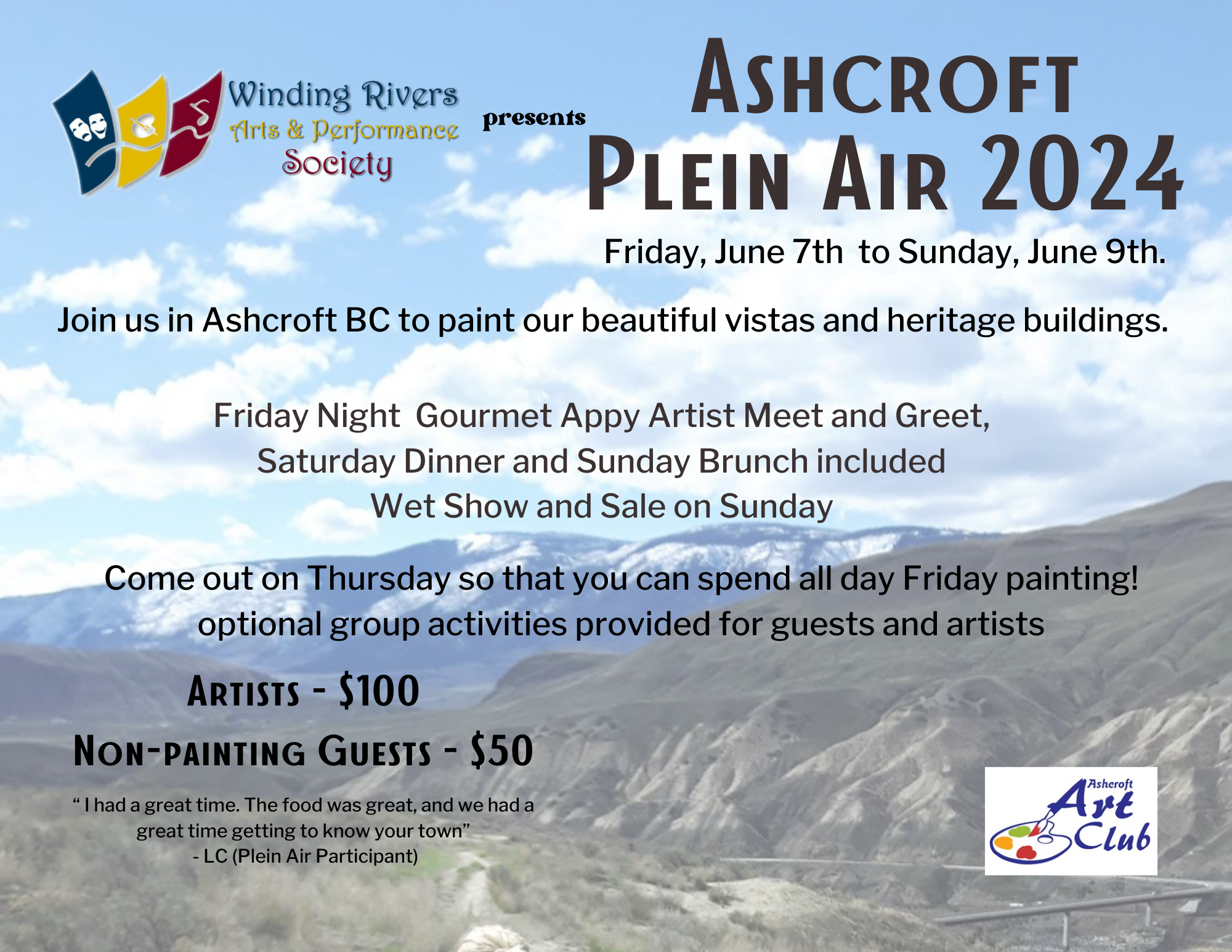 Ashcroft Plein Air 2024