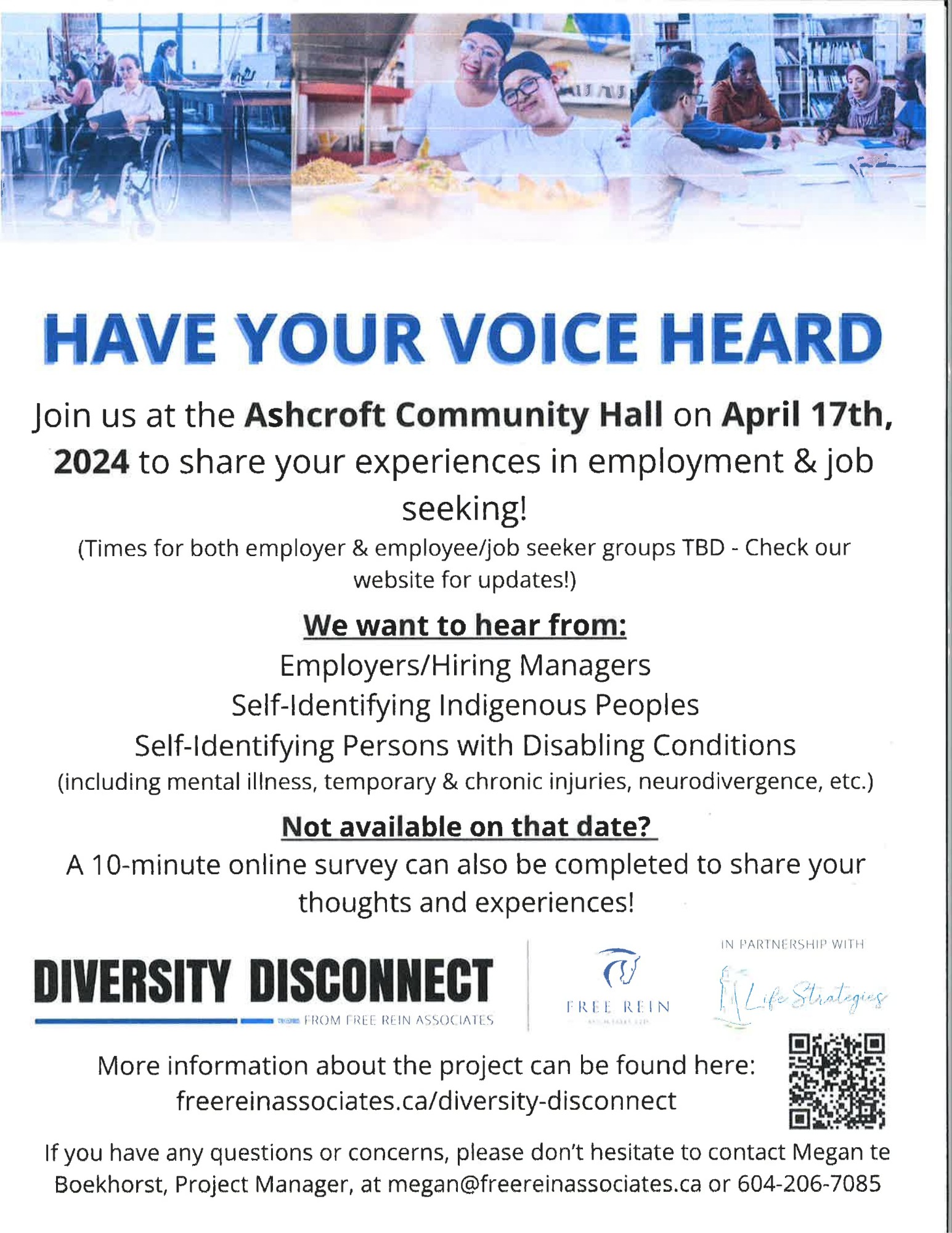 Diversity Disconnect - Have Your Voice Heard