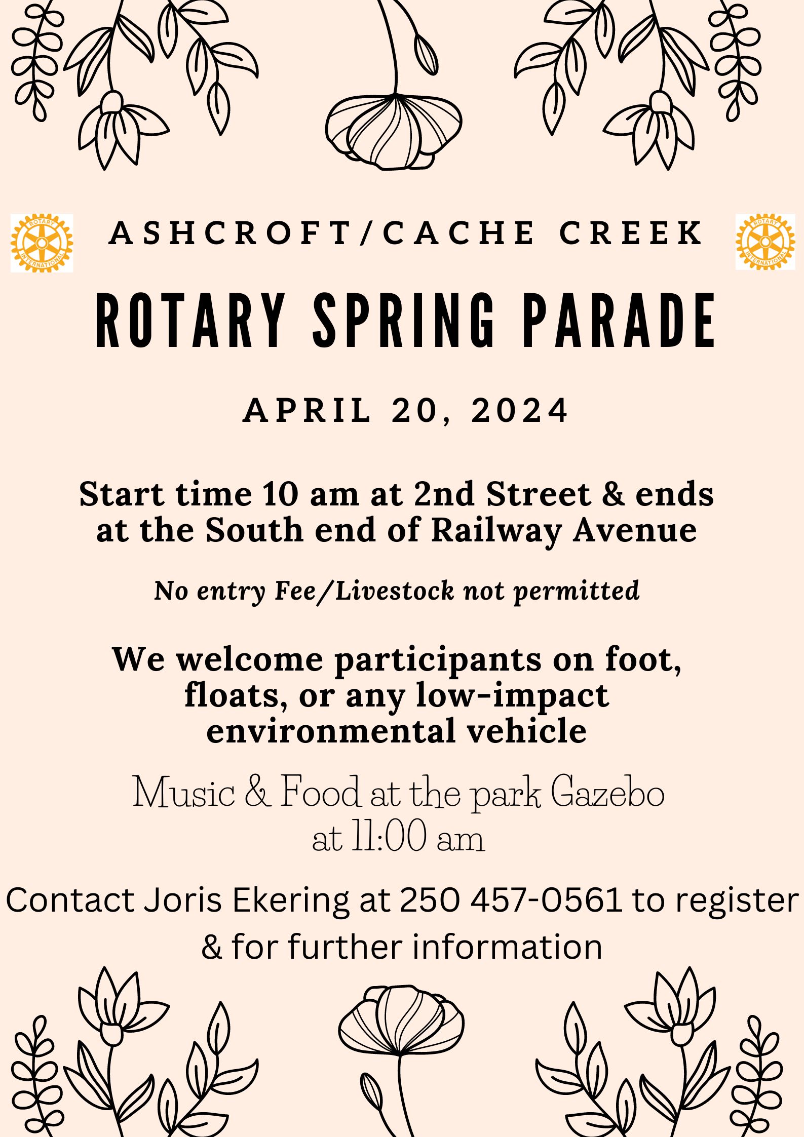 Ashcroft/Cache Creek Rotary Spring Parade