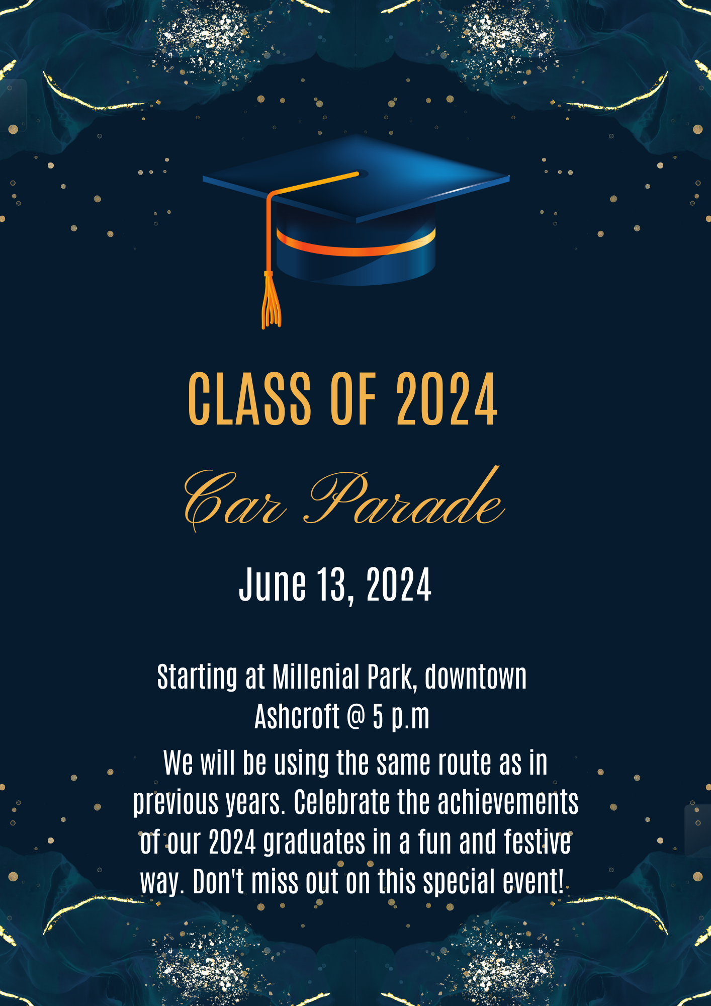 Class of 2024 Car Parade