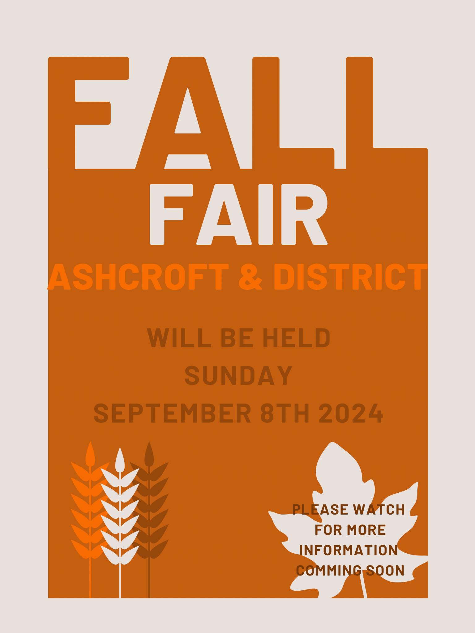 Ashcroft & District Fall Fair