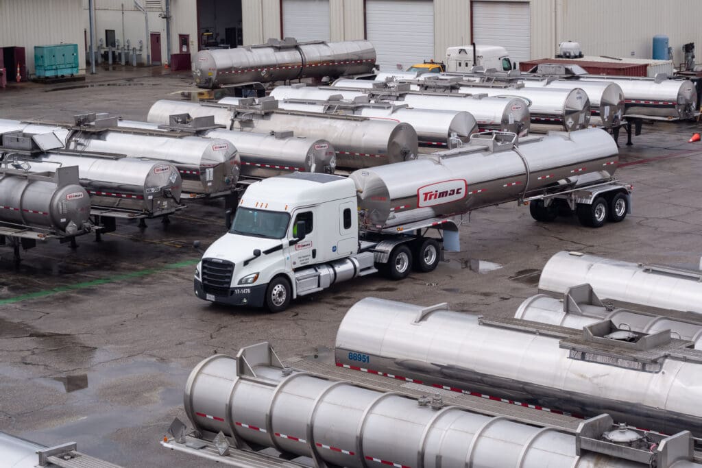 Trimac Trucking Yard